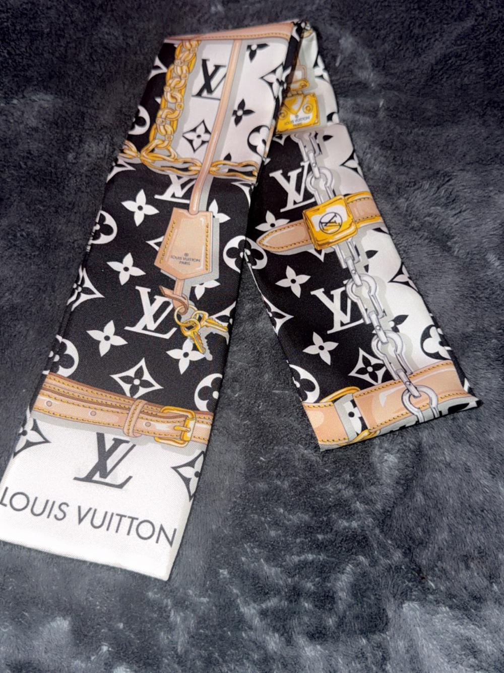 Louis Vuitton BB Bandeau Silk Twilly Scarf | NWT